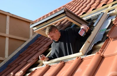 Pose de fenêtres de toit Velux à Plesder